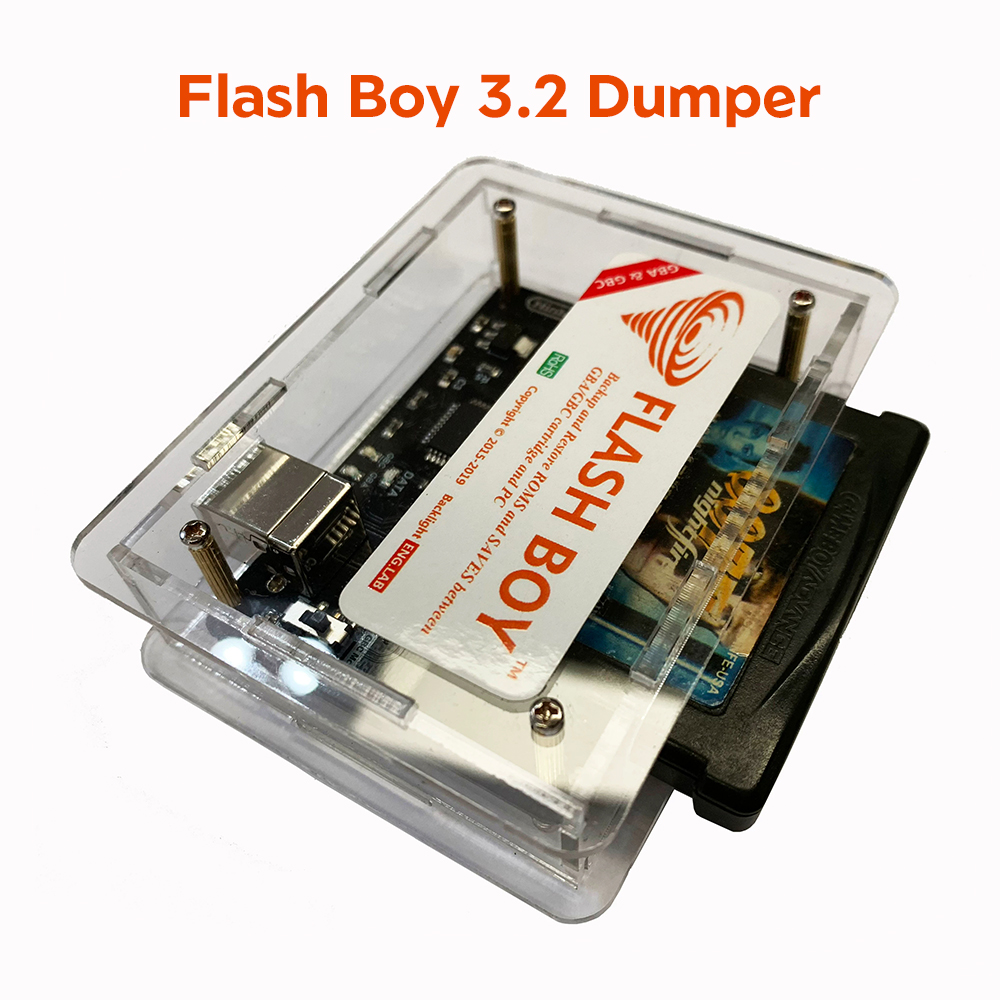 Gameboy Cartridge Flasher Dumper - Flash Boy 3.2 Cyclone Dumper para