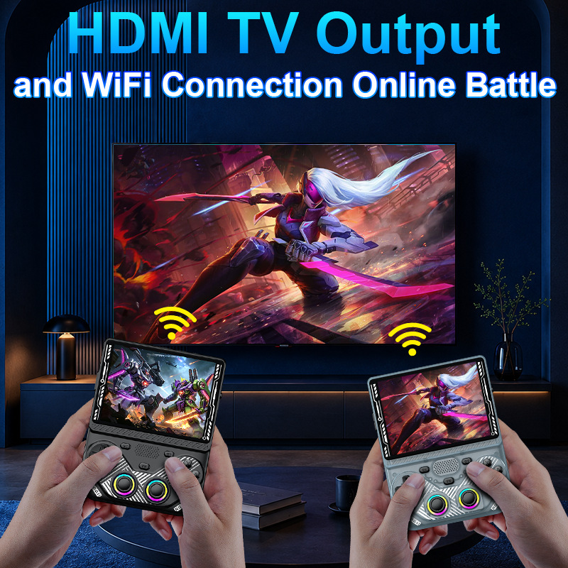 Retro Game Console Hdmi Tv Output - Consolas de juegos portátiles Rg43v Pro