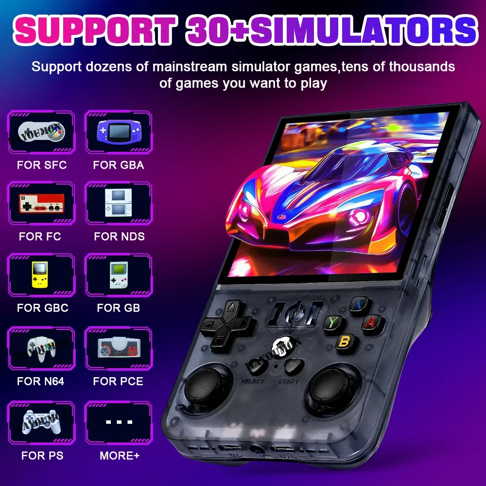 Retro Handheld Console Linux Ips Screen - NUEVA Consola de Juegos Retro Portátil