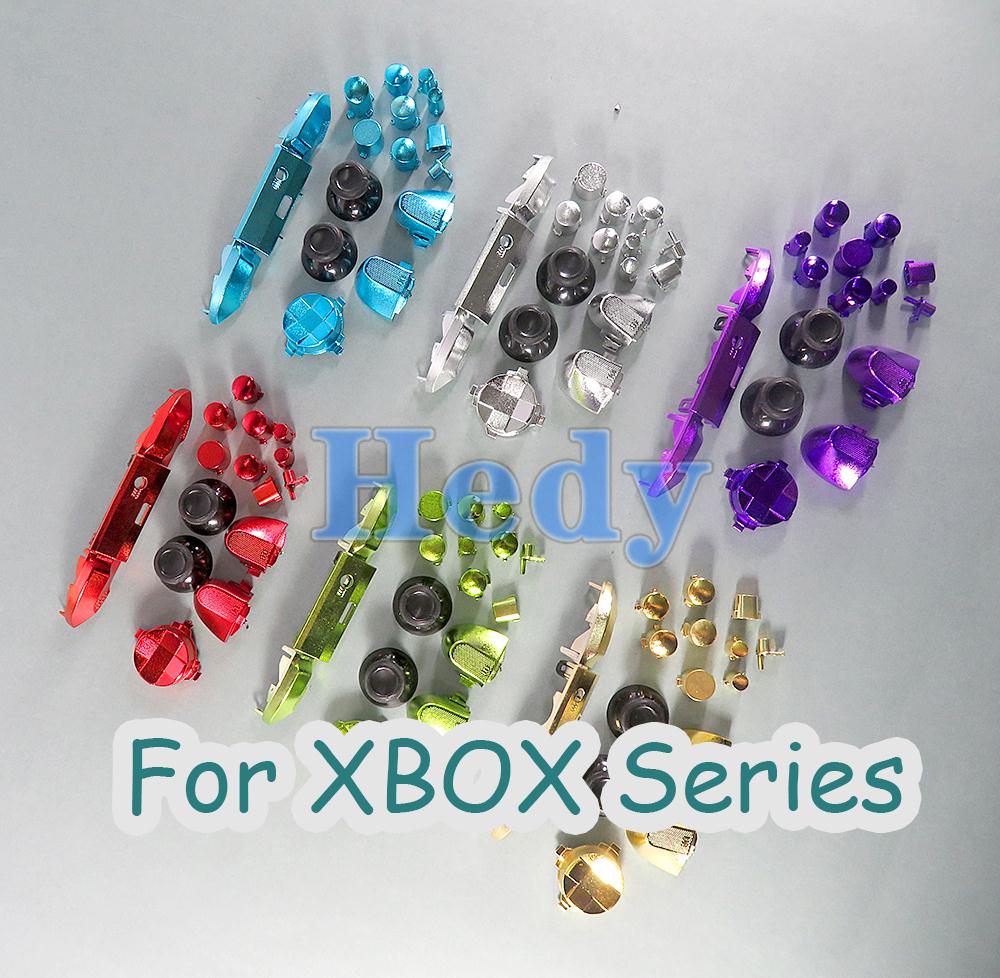 Replacement Buttons Dpad Shell Mod - 20 sets de botones cromados completos