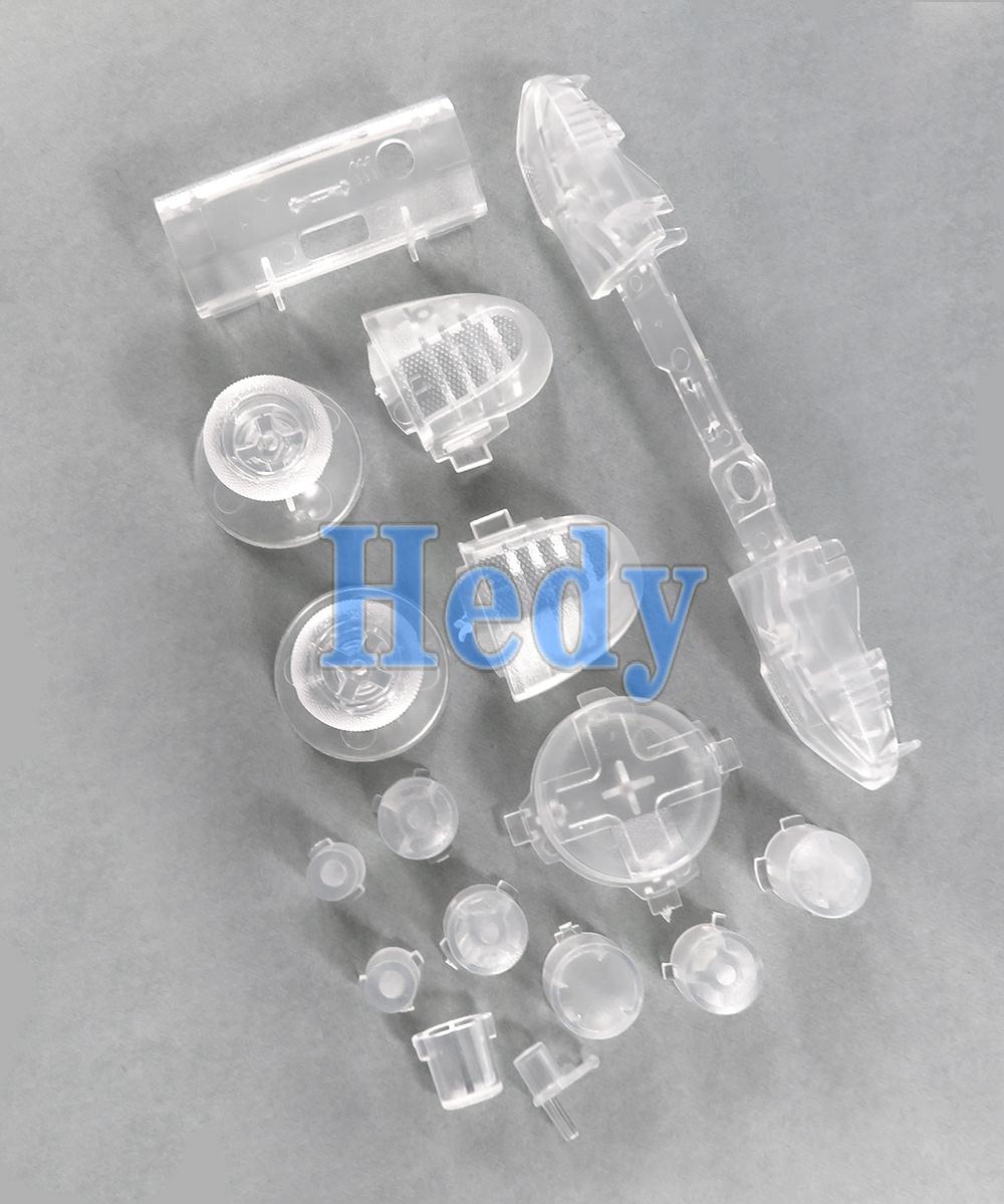 1 Juego completo de botones de - Replacement Buttons Dpad Shell Mod reseña y precio