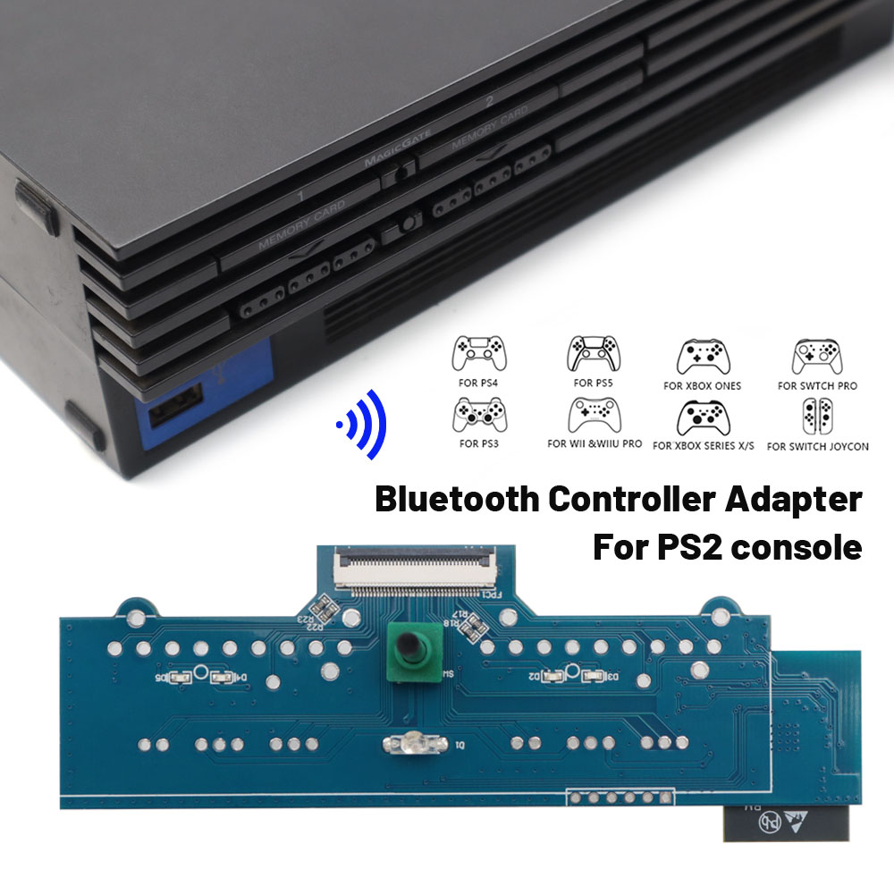 Receptor Retro para PS2 Fat, c - Wireless Retro Controller Bluetooth Gamepad reseña y precio