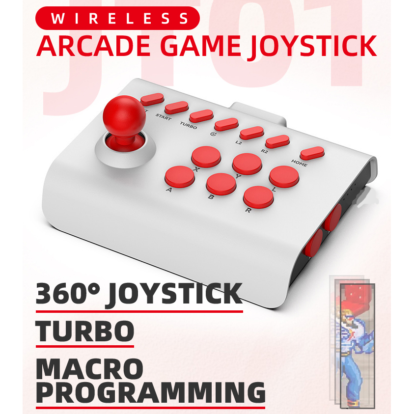 Mando Arcade con Bluetooth par - Wireless Retro Controller Bluetooth Gamepad reseña y precio