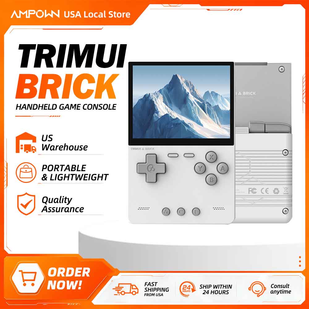 Consola de juegos portátil TRI - Retro Handheld Console Linux Ips Screen reseña y precio