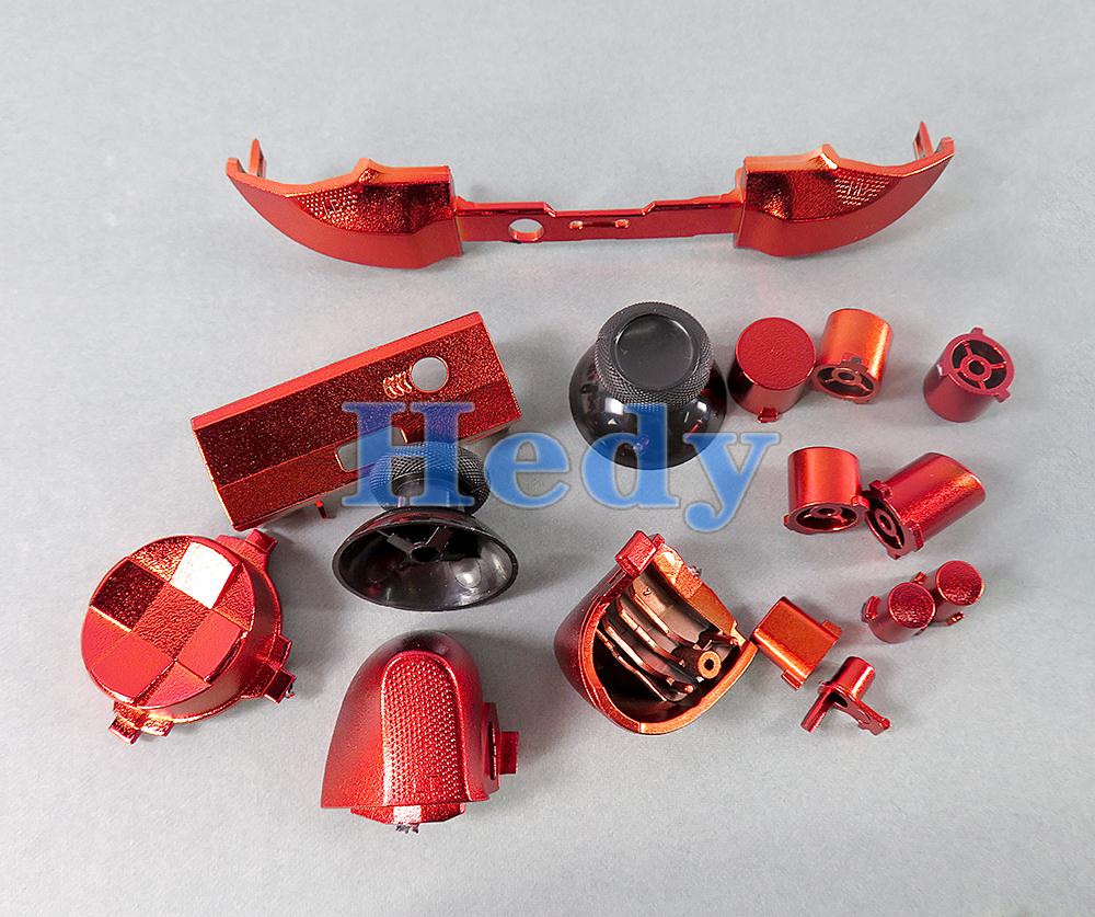 1 Juego de Botones Cromados LB - Replacement Buttons Dpad Shell Mod reseña y precio